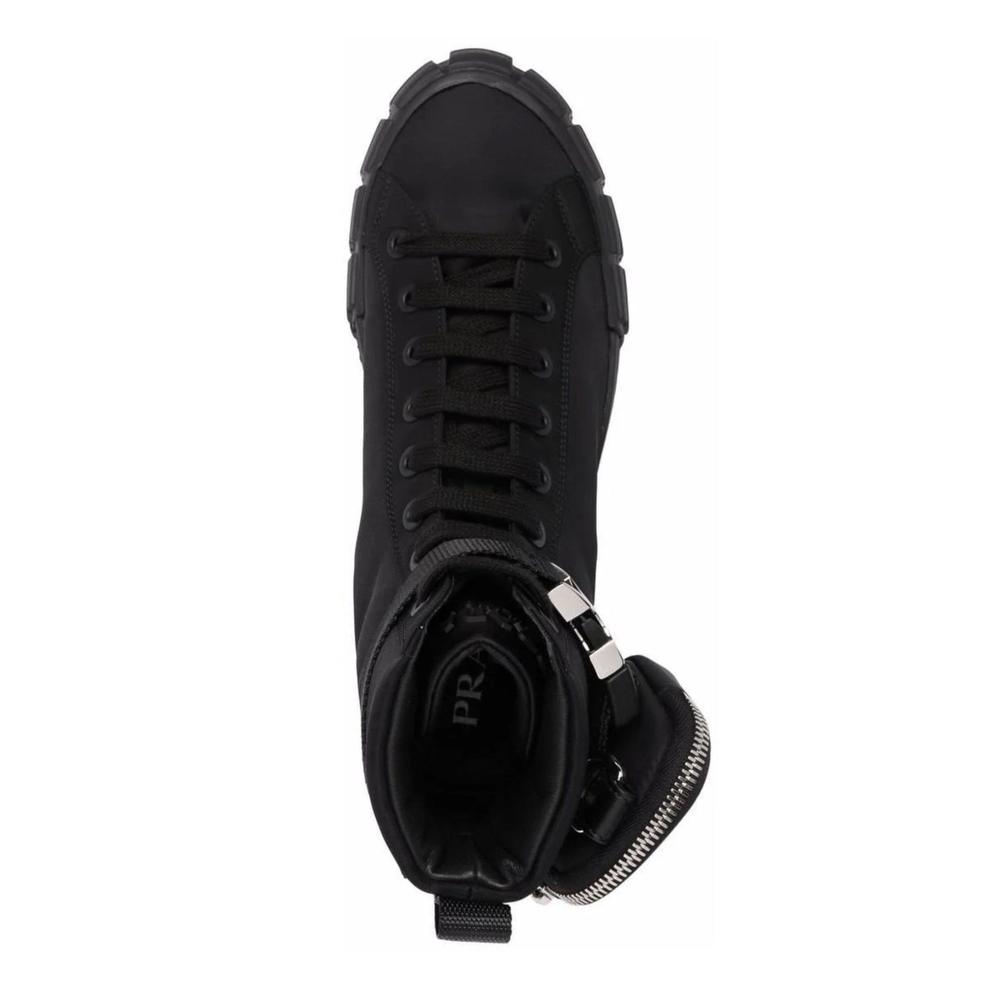 Prada - Wheel High Top Sneaker - IT 37.5 - Picture 6 of 8